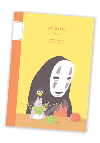 Spirited Away B6 Notebook No Face
