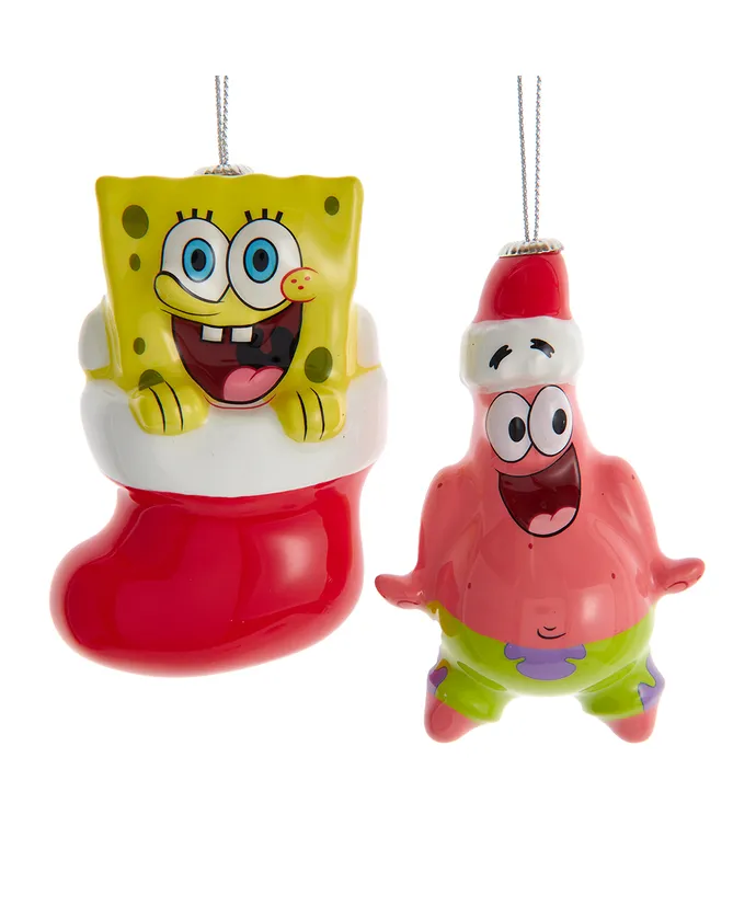 SpongeBob OR Patrick Ornament