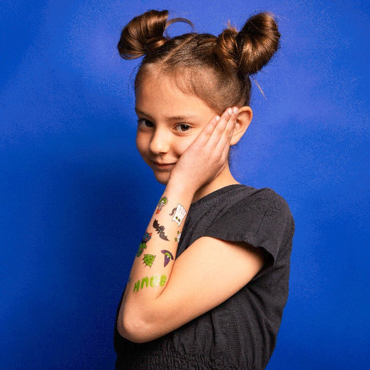 Spooky Glow in The Dark Tattoos