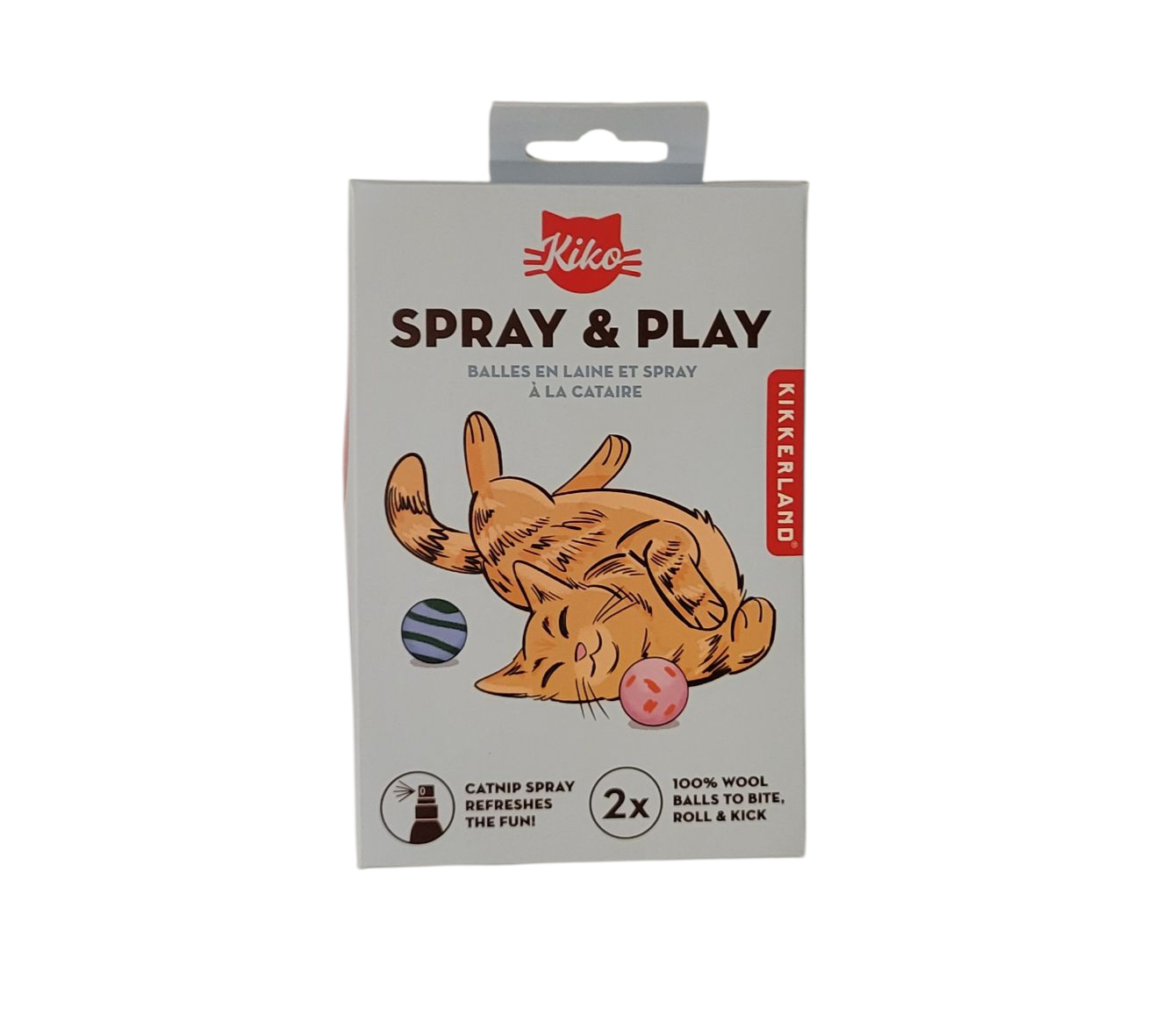 Spray & Play Catnip Wool Balls