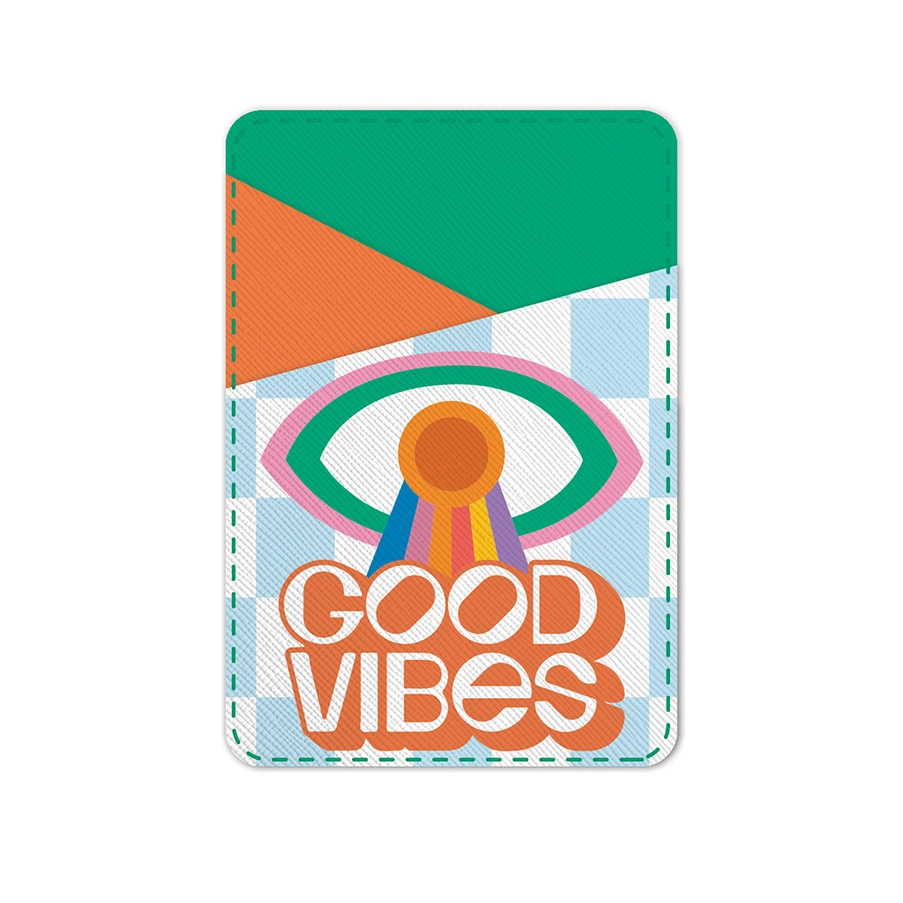Spread Good Vibes Cell Wallet