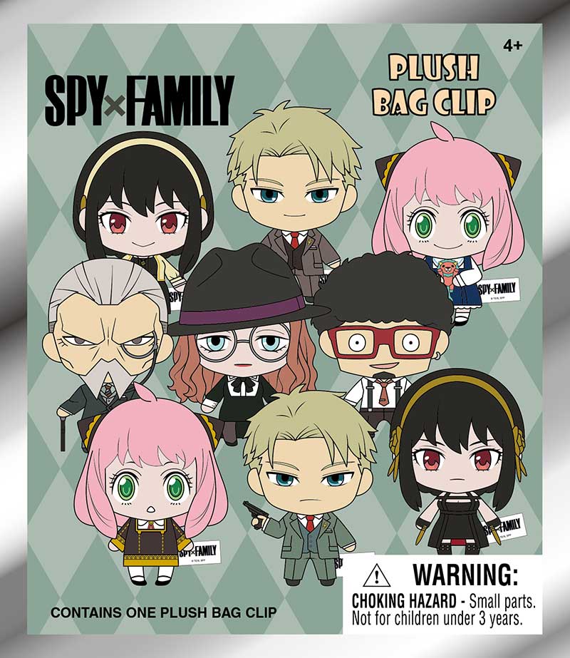 Spy Family Plush Bag Clip