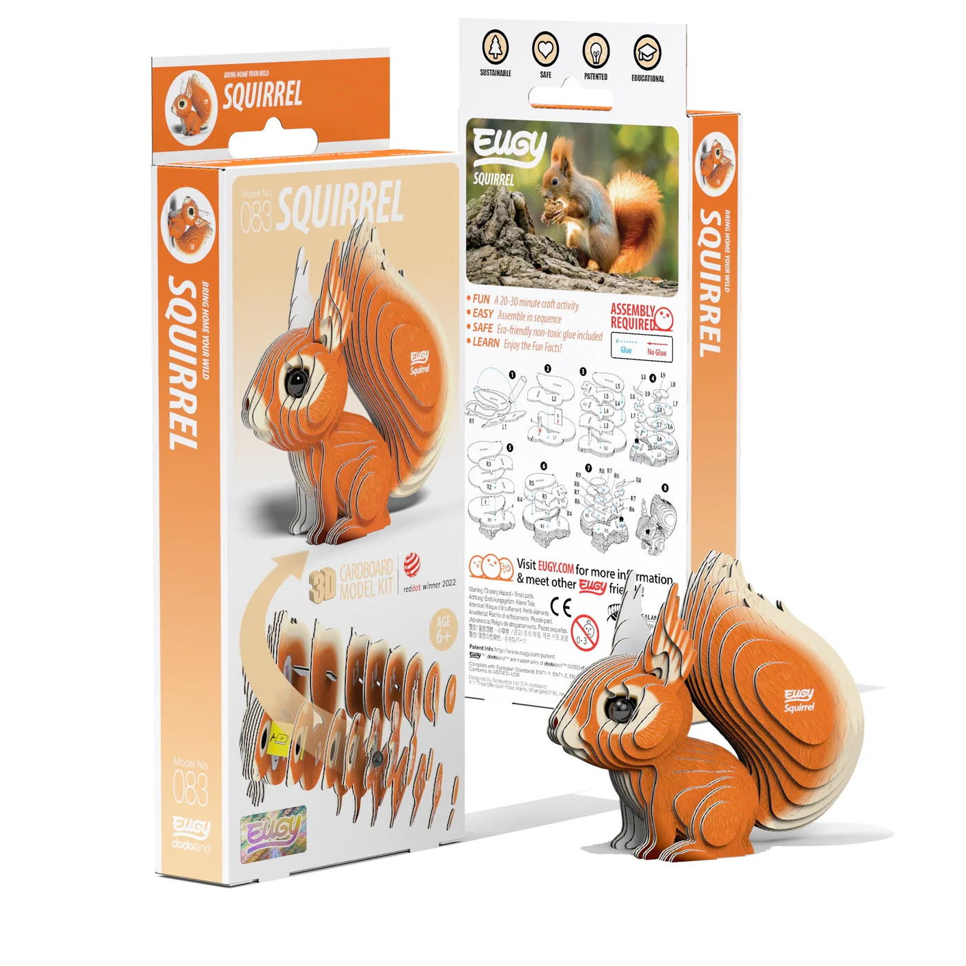 Squirrel 3D Puzzle