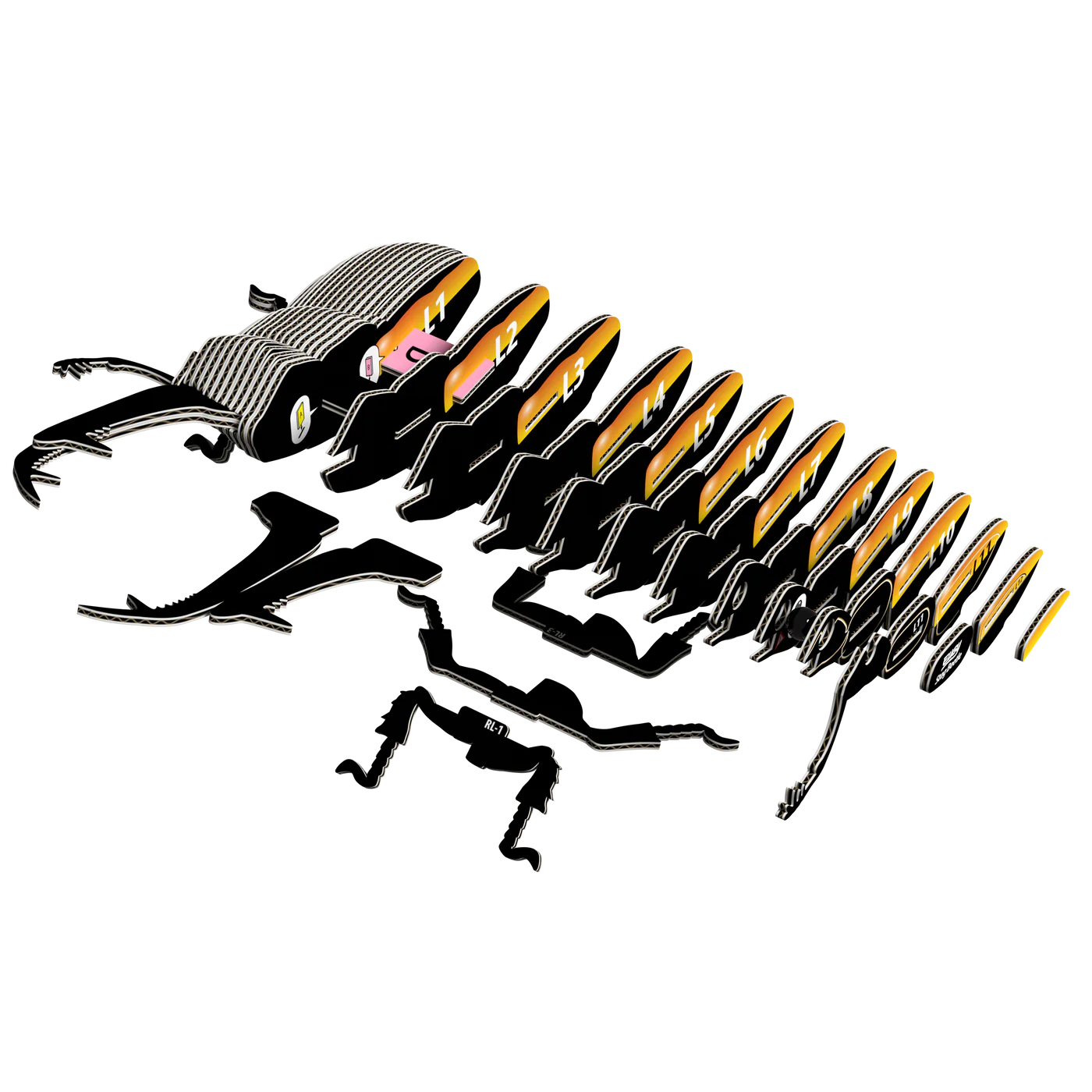 Stag Beetle 3D Puzzle