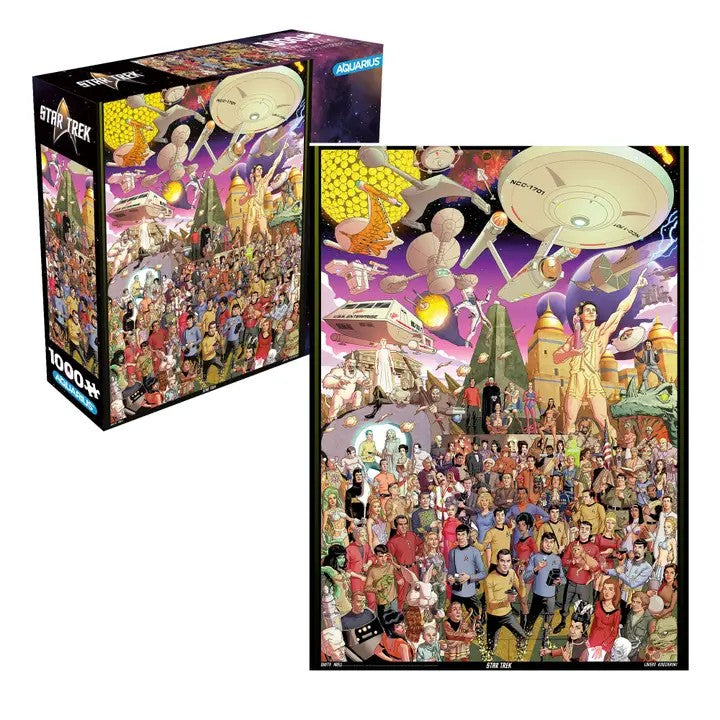 Star Trek Cartoon Universe Puzzle 1000 pc