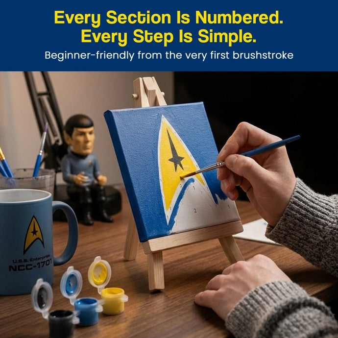 Star Trek Micro Art By Numbers