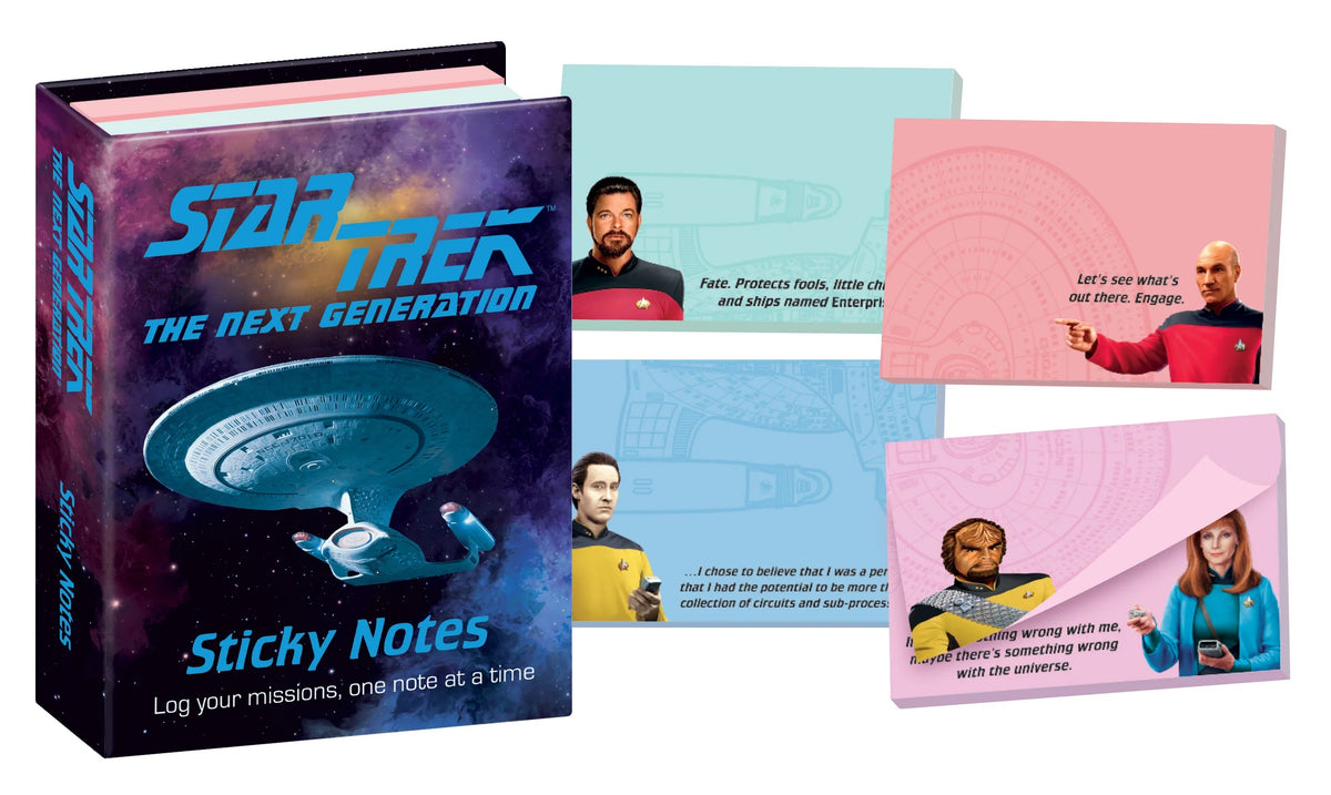 Rocket Sticky Note Star Trek Next Generation Sticky Notes – www.shoptherocket.com