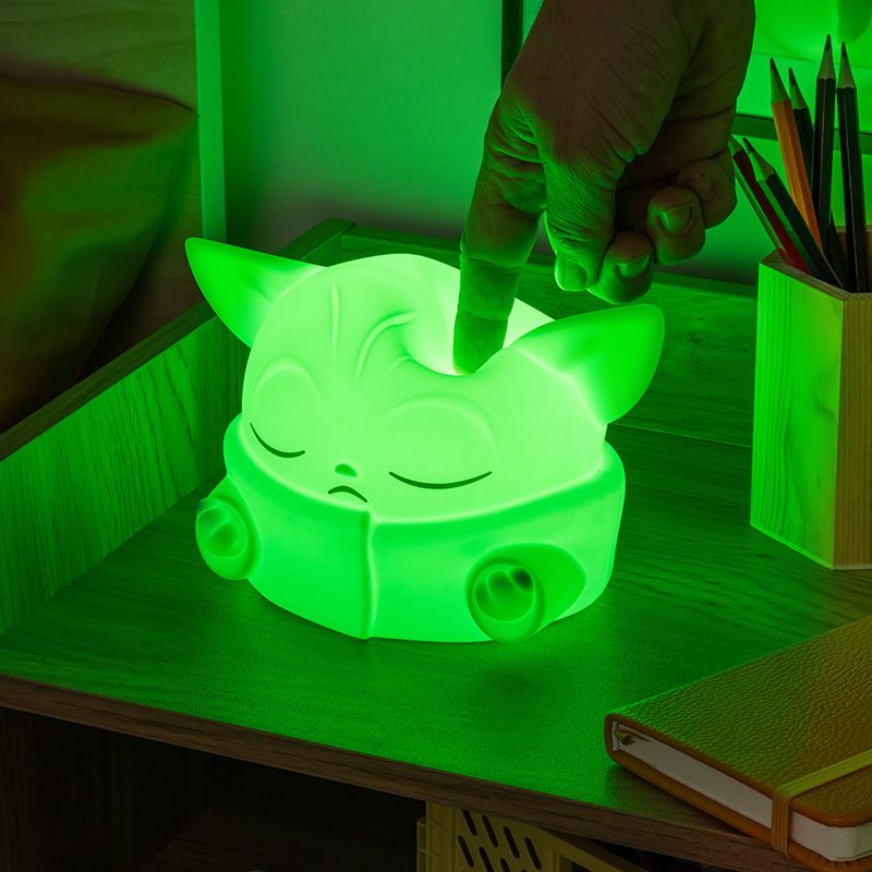 Star Wars Mandalorian Squishy Glo Grogu Silicone Light