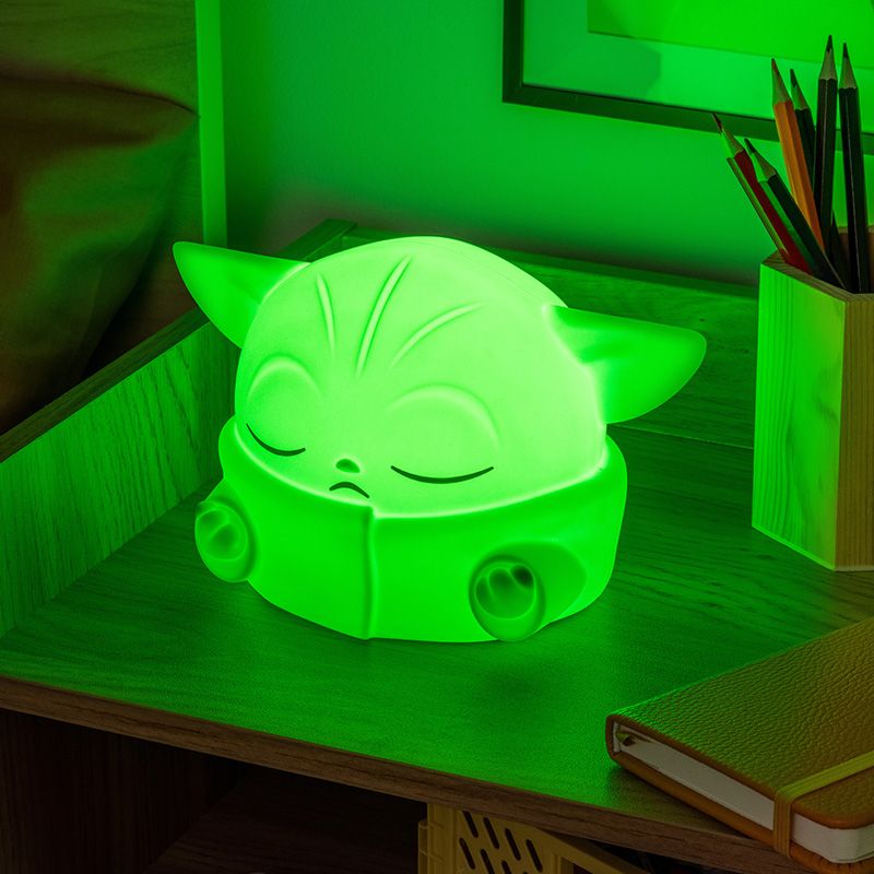 Star Wars Mandalorian Squishy Glo Grogu Silicone Light
