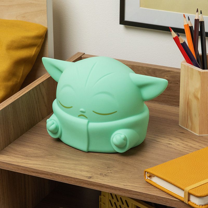 Star Wars Mandalorian Squishy Glo Grogu Silicone Light