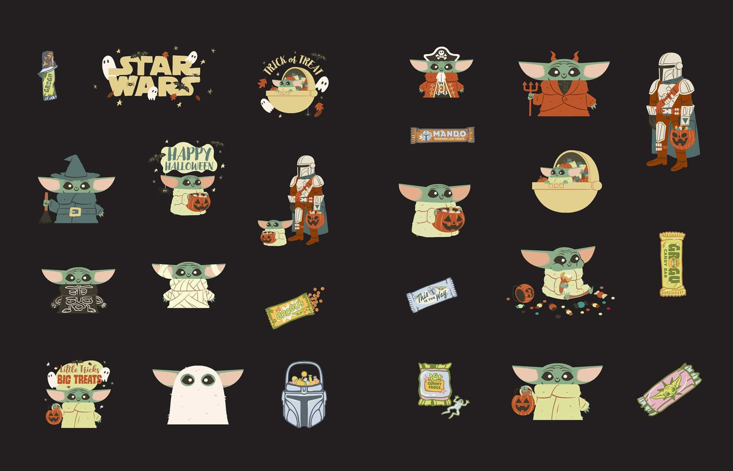 Star Wars The Mandalorian Grogu Sticker Book