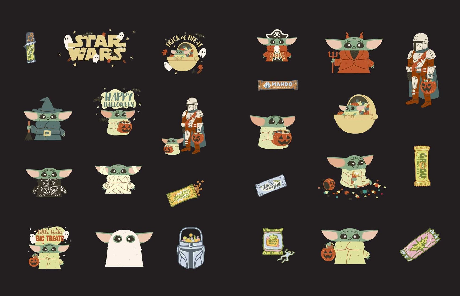 Star Wars The Mandalorian Grogu Sticker Book