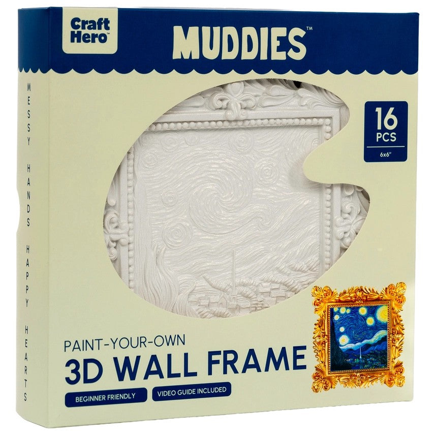 Starry Night Paint Your Own 3D Wall Frame