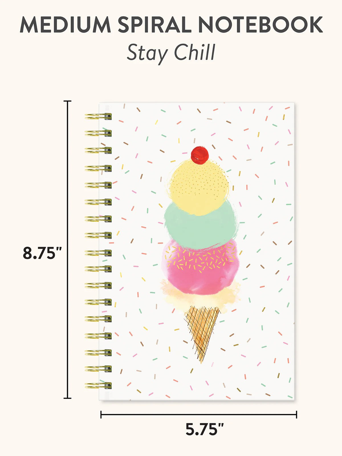 Stay Chill Spiral Notebook