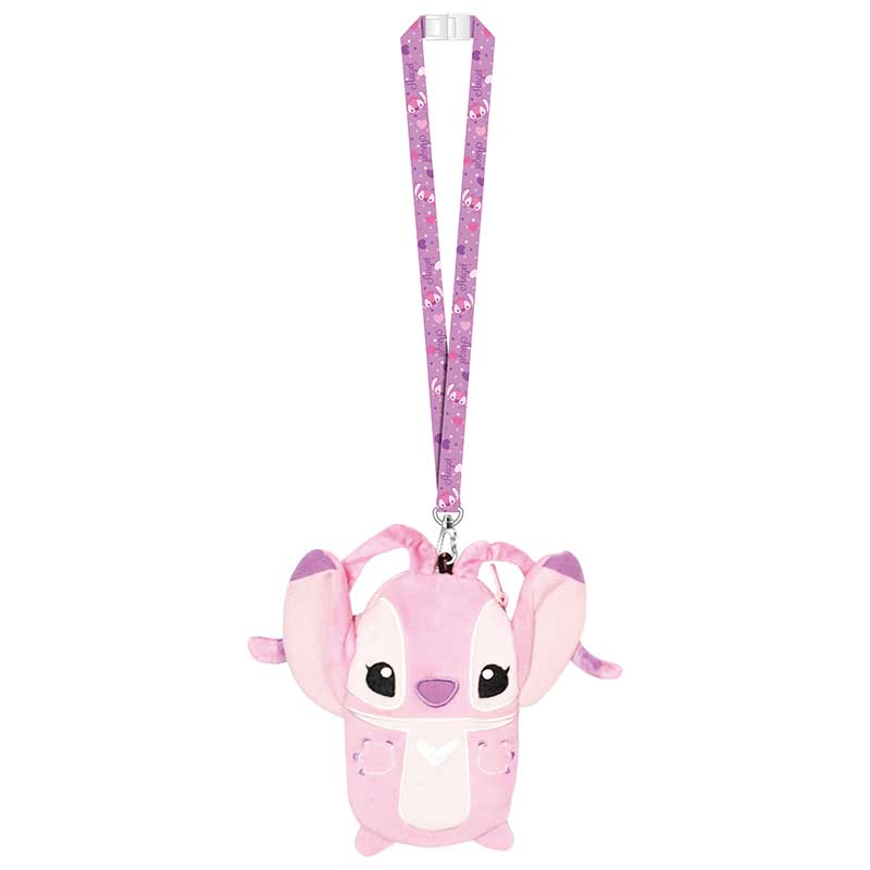 Stitch Angel Deluxe Plush Lanyard