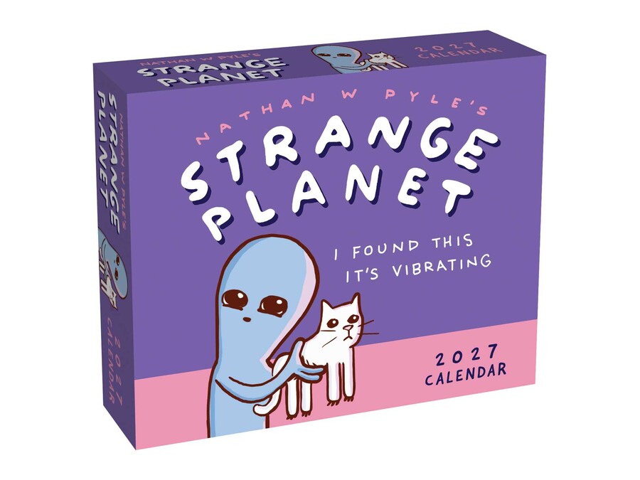 Strange Planet 2027 Desktop Calender