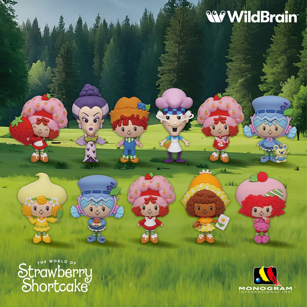 Strawberry Shortcake Figural Bag Clip