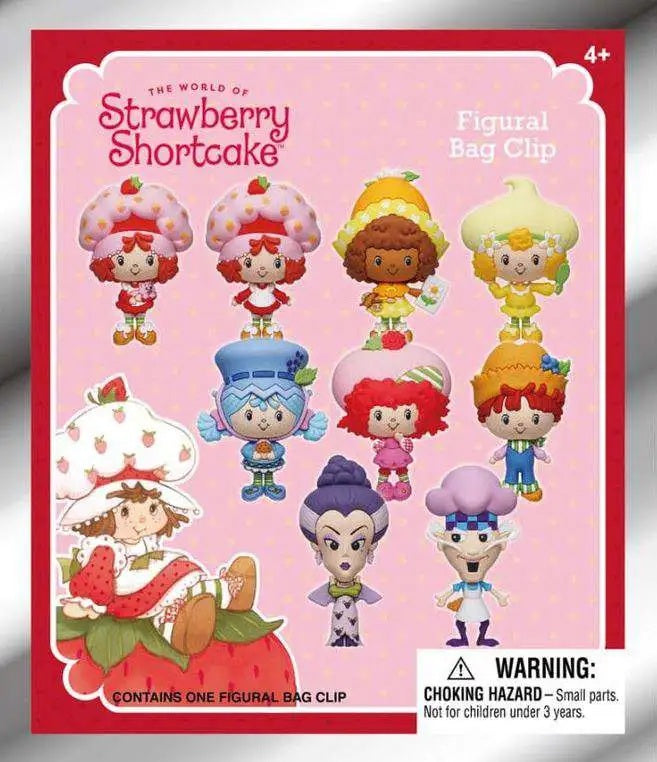 Strawberry Shortcake Figural Bag Clip