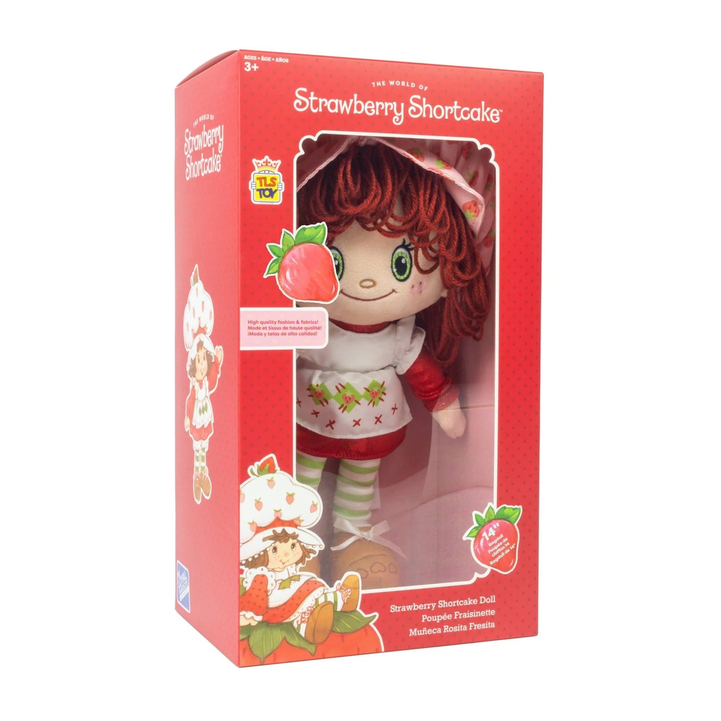 Strawberry Shortcake Rag Doll 14"