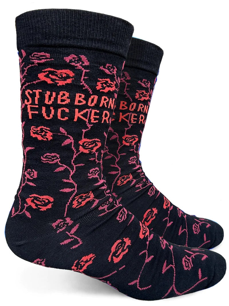 Stubborn Fucker Men's Socks