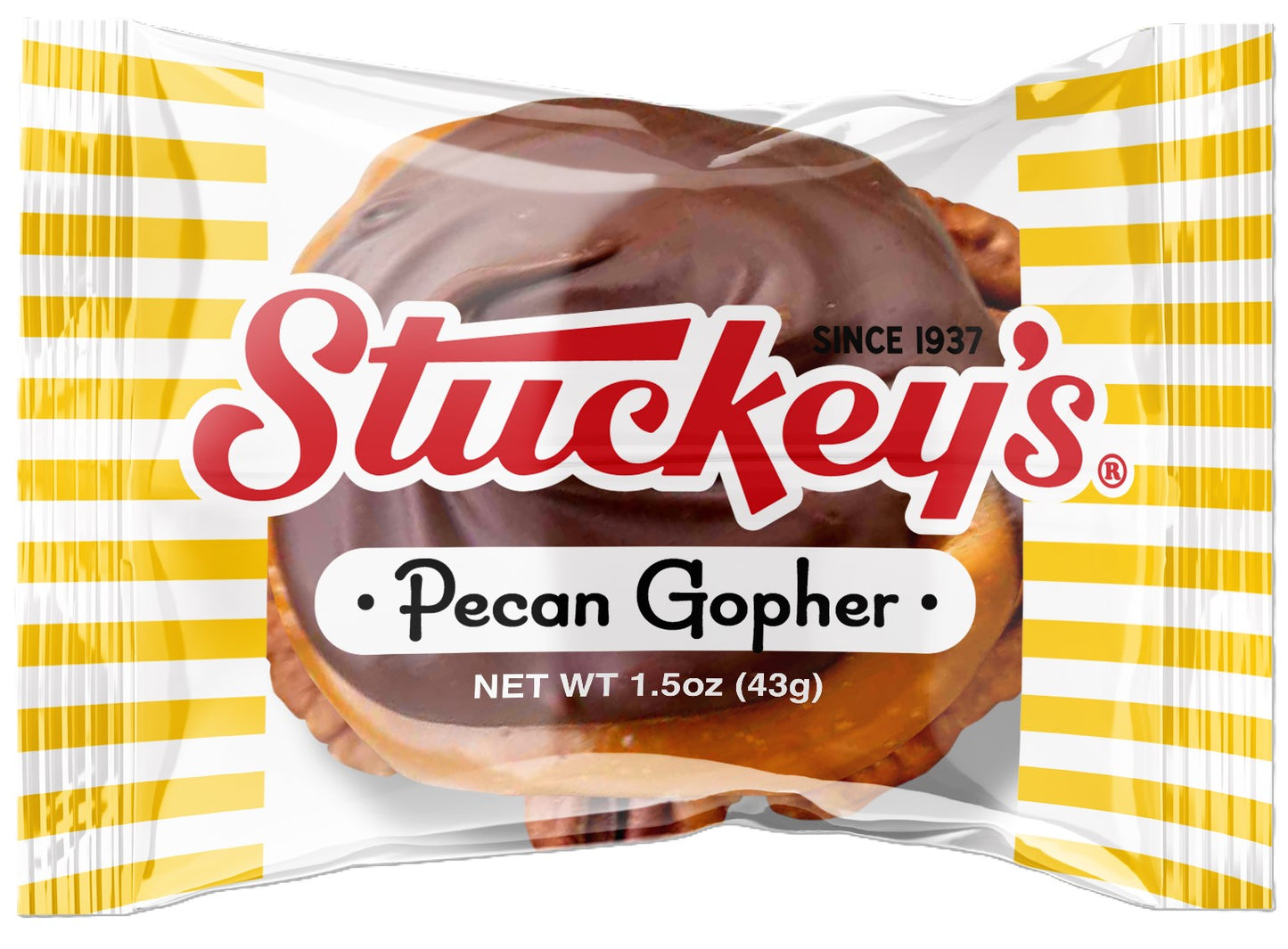 Stuckey's Pecan Gopher Milk Chocolate 1.5 oz