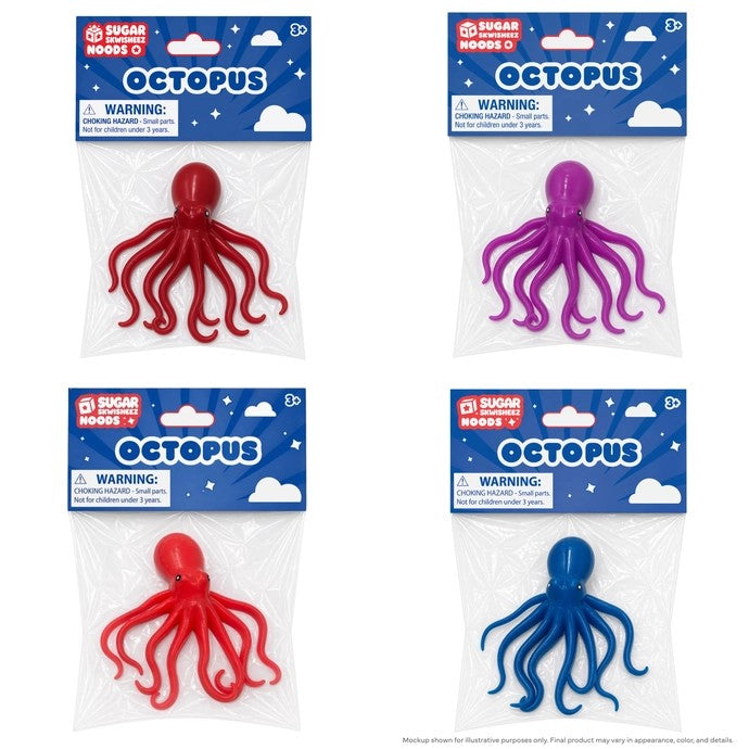 Sugar Skwisheez Octopus Assorted