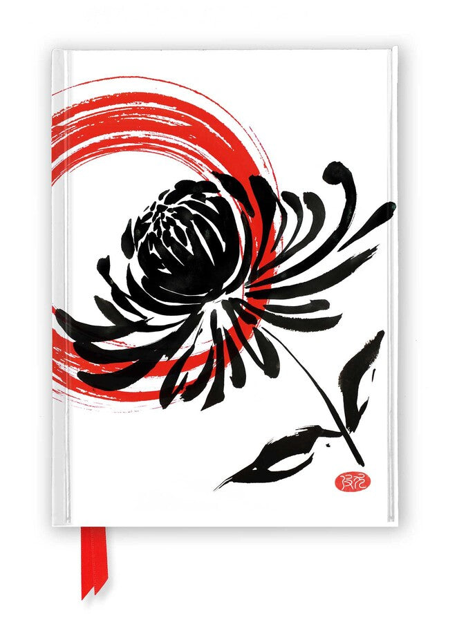 Sumi Flowers Chrysanthemum Foiled Journal