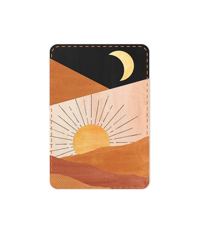 Sunrise Moon Cell Wallet