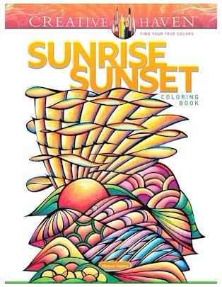 Sunrise Sunset Coloring Book Creative Haven