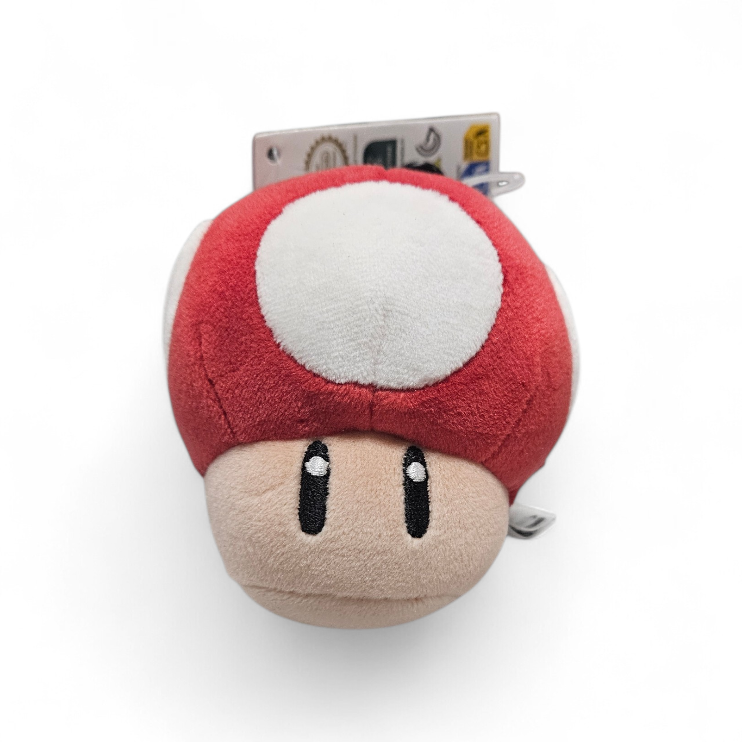 Super Kart Super Mushroom Mini Plush Keychain