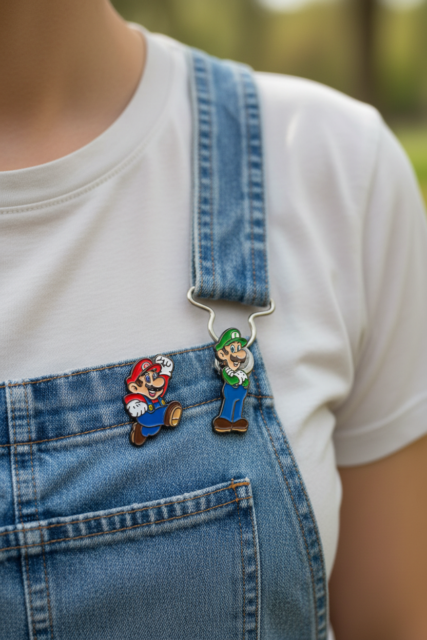Mario Pin Super Mario Enamel Pin Set – www.shoptherocket.com