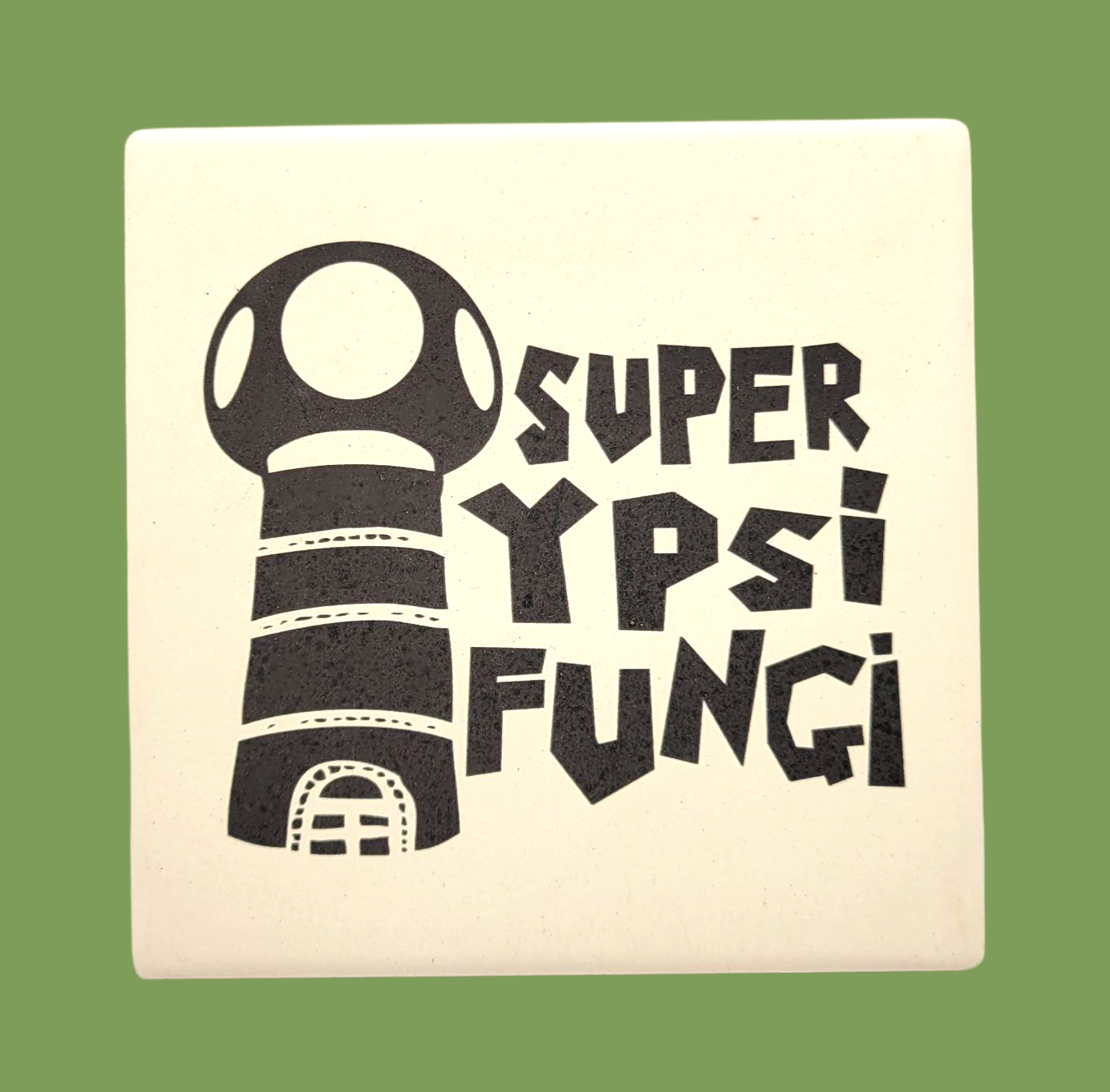 Super Ypsi Fungi Coaster