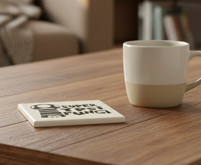 Super Ypsi Fungi Coaster