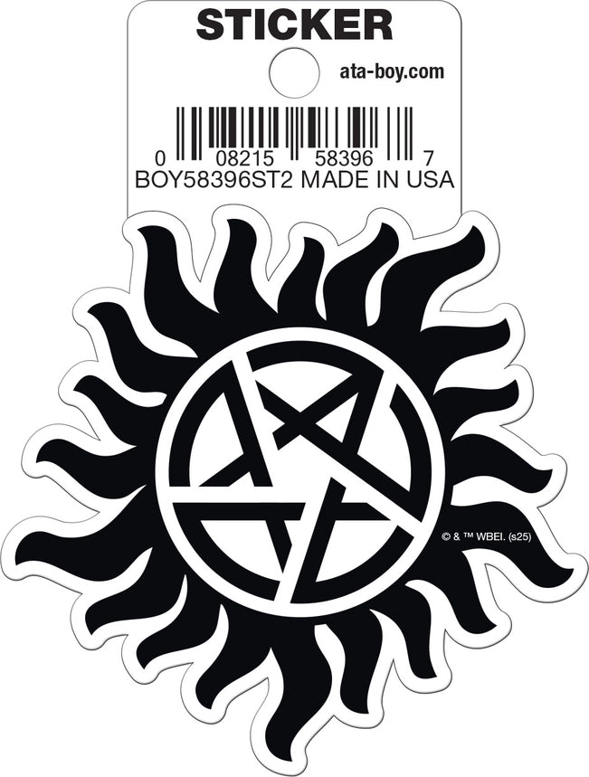Supernatural Anti-Possession Symbol Die Cut Sticker