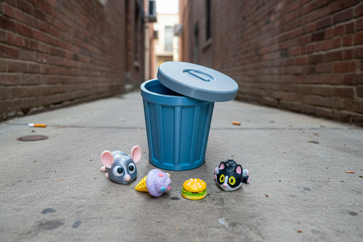 Surprise Trash Animals