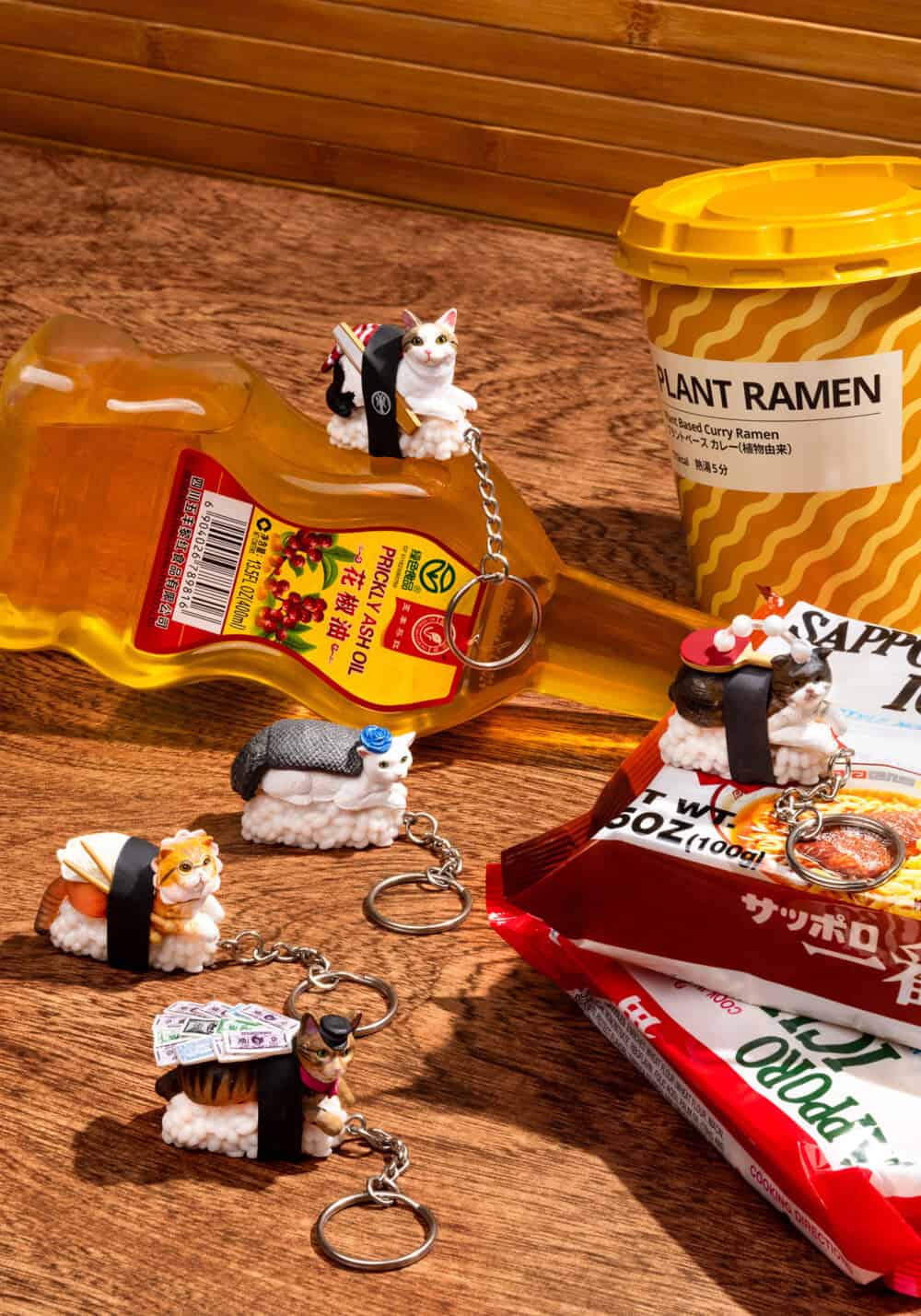 Sushi Cat Keyring Blind Box Volume 2