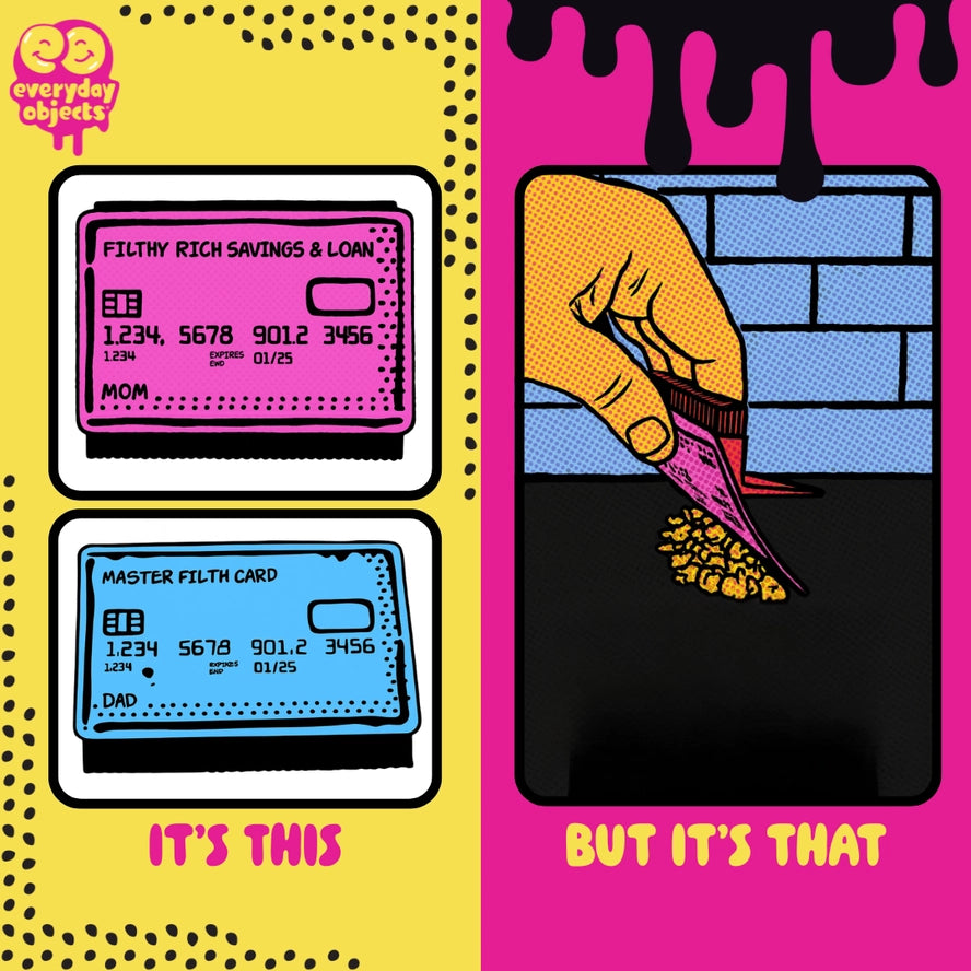 Swipe 'N Wipe Credit Card Mom Pink Sink Squeegee