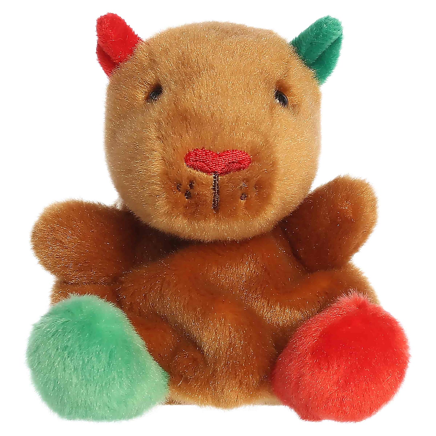 Syd Holiday Capybara Palm Pals Plush 5"