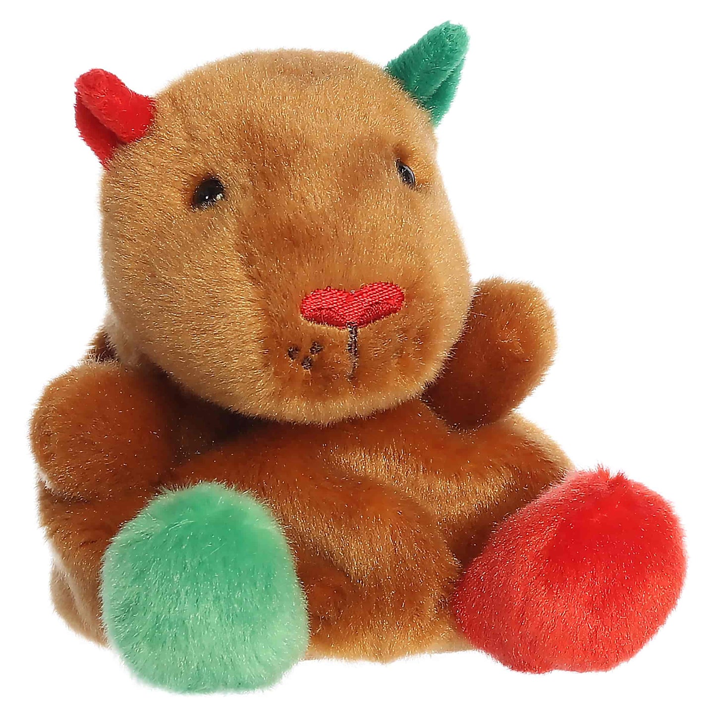 Syd Holiday Capybara Palm Pals Plush 5"