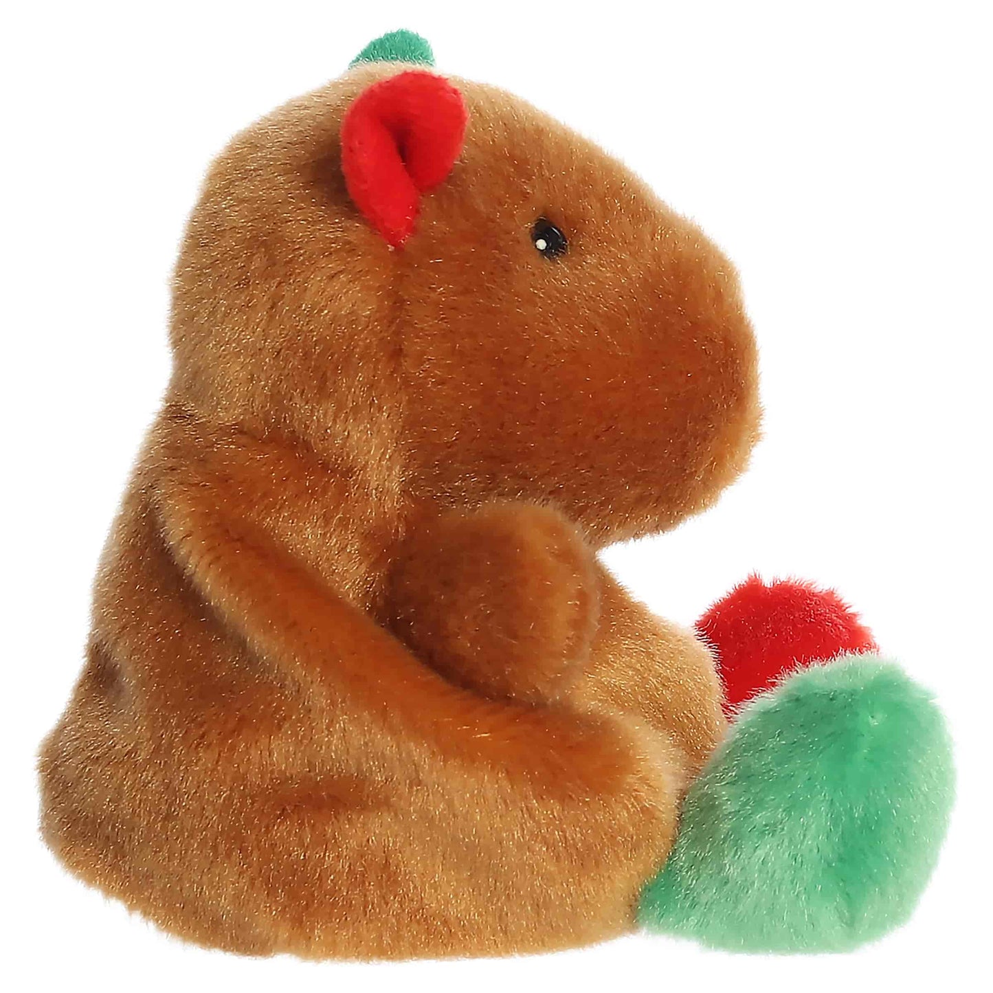 Syd Holiday Capybara Palm Pals Plush 5"