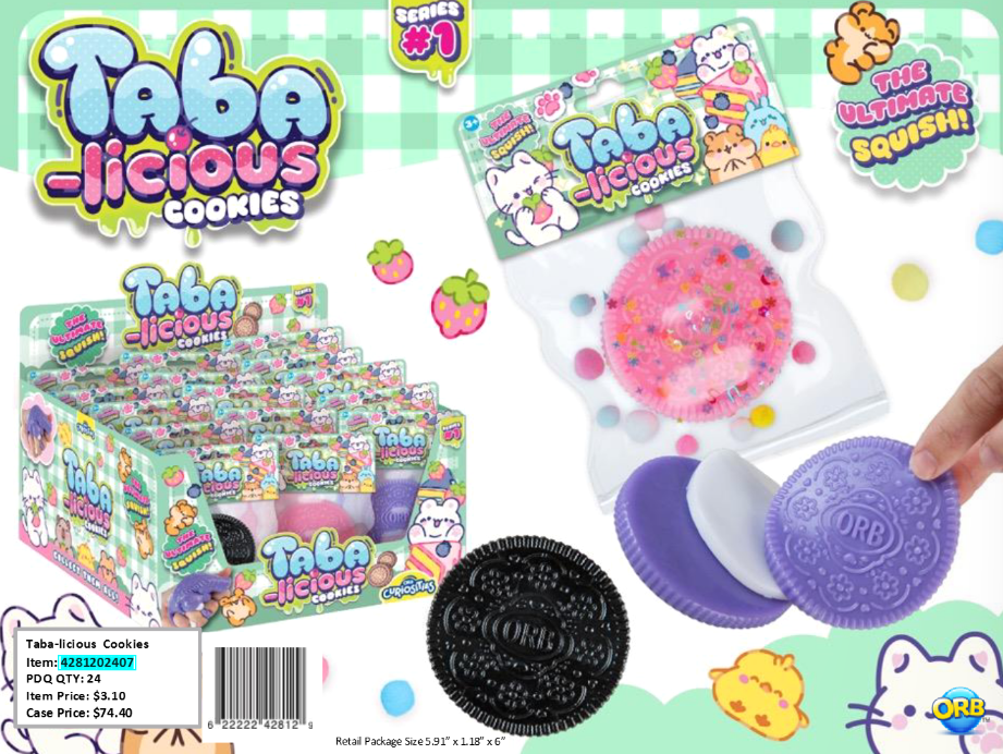 Taba-Licious Cookies Mega Assorted