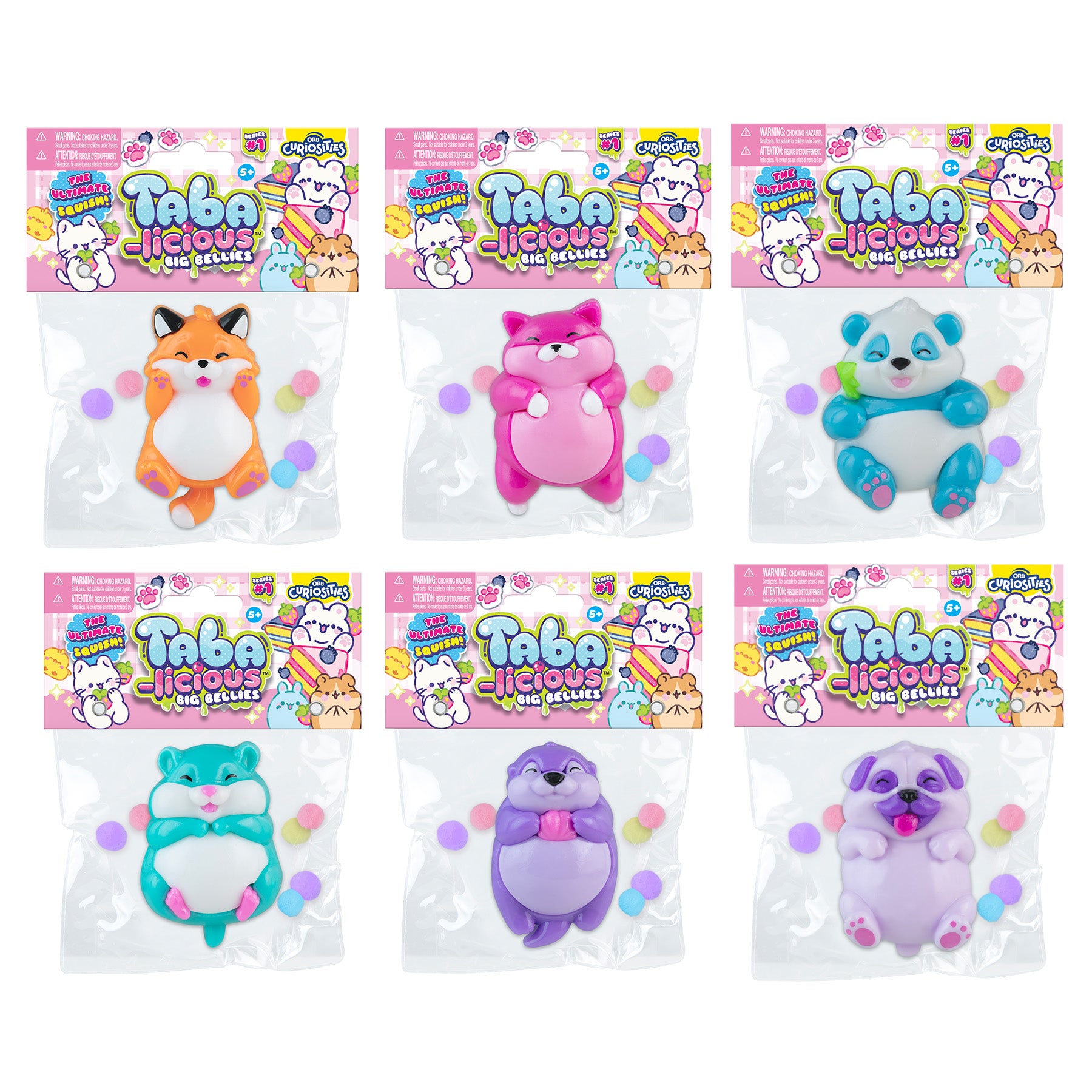 Taba-licious Big Bellies Assorted