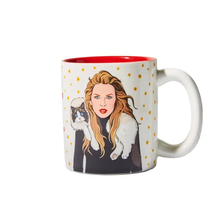 Taylor Swift Karma Is A Cat Mug