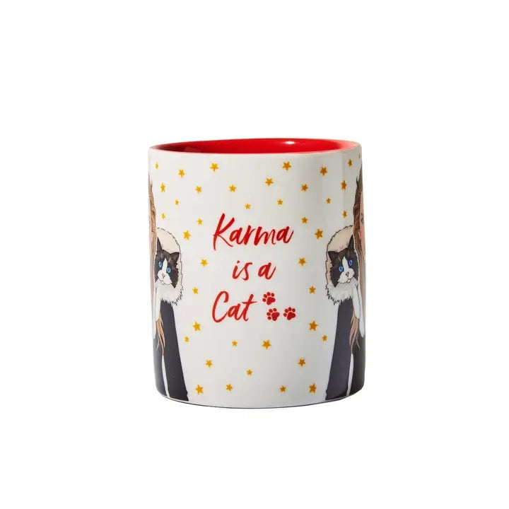 Taylor Swift Karma Is A Cat Mug