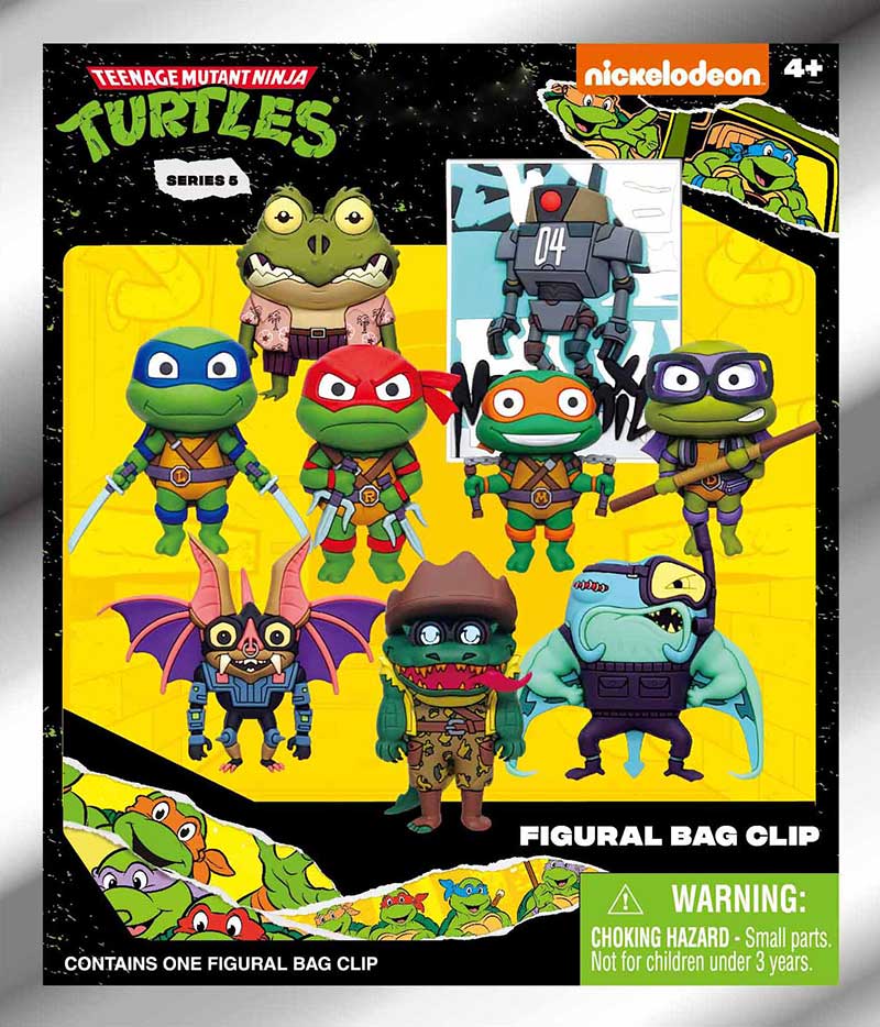 Teenage Mutant Ninja Turtles Figural Bag Clip Series 5
