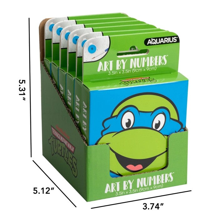 Teenage Mutant Ninja Turtles Leonardo Micro Art By Numbers