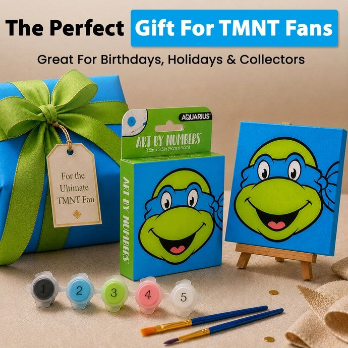 Teenage Mutant Ninja Turtles Leonardo Micro Art By Numbers