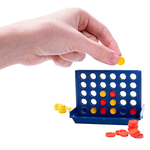 Teeny Town 4 In A Row Game