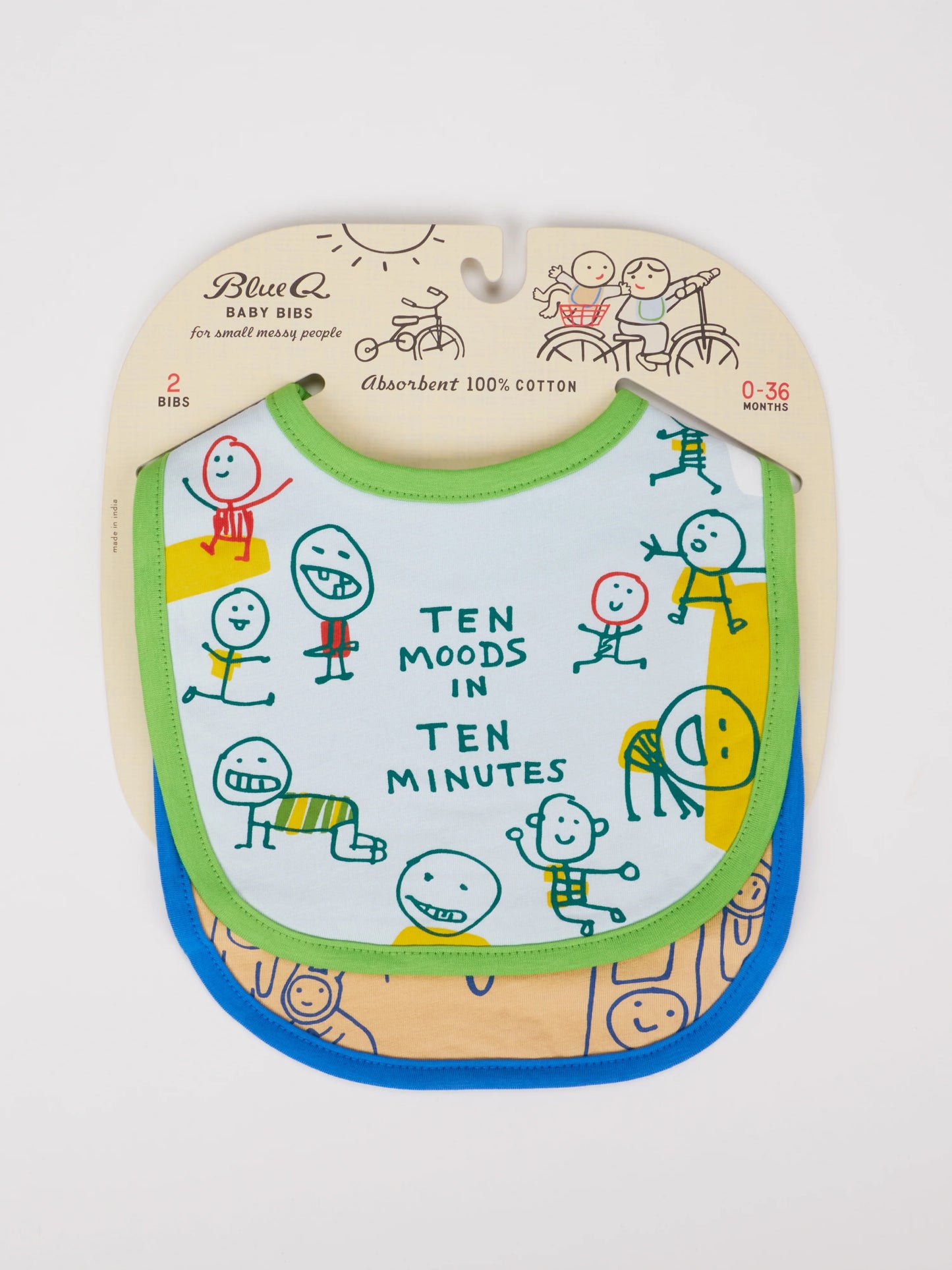 Ten Moods In Ten Minutes Finding My Voice Baby Bibs