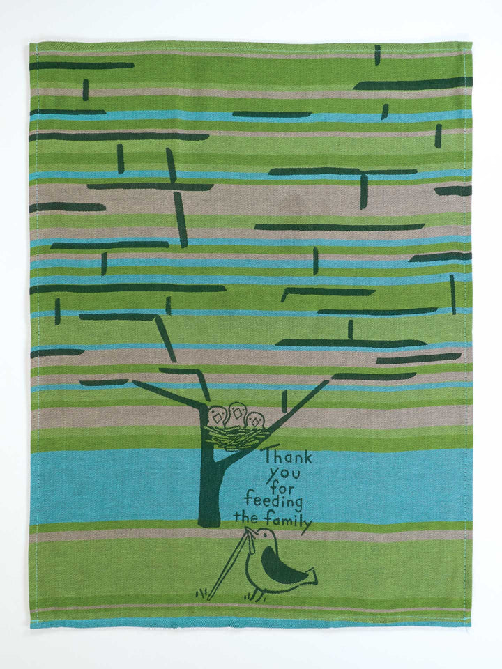 Thank You Feeding The Family Dish Towel